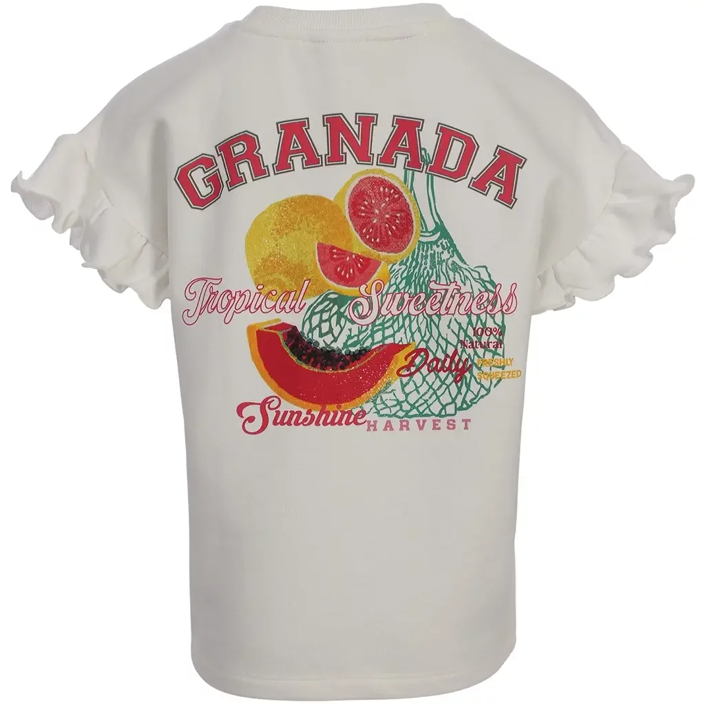 T-shirt Backprint (soft white)