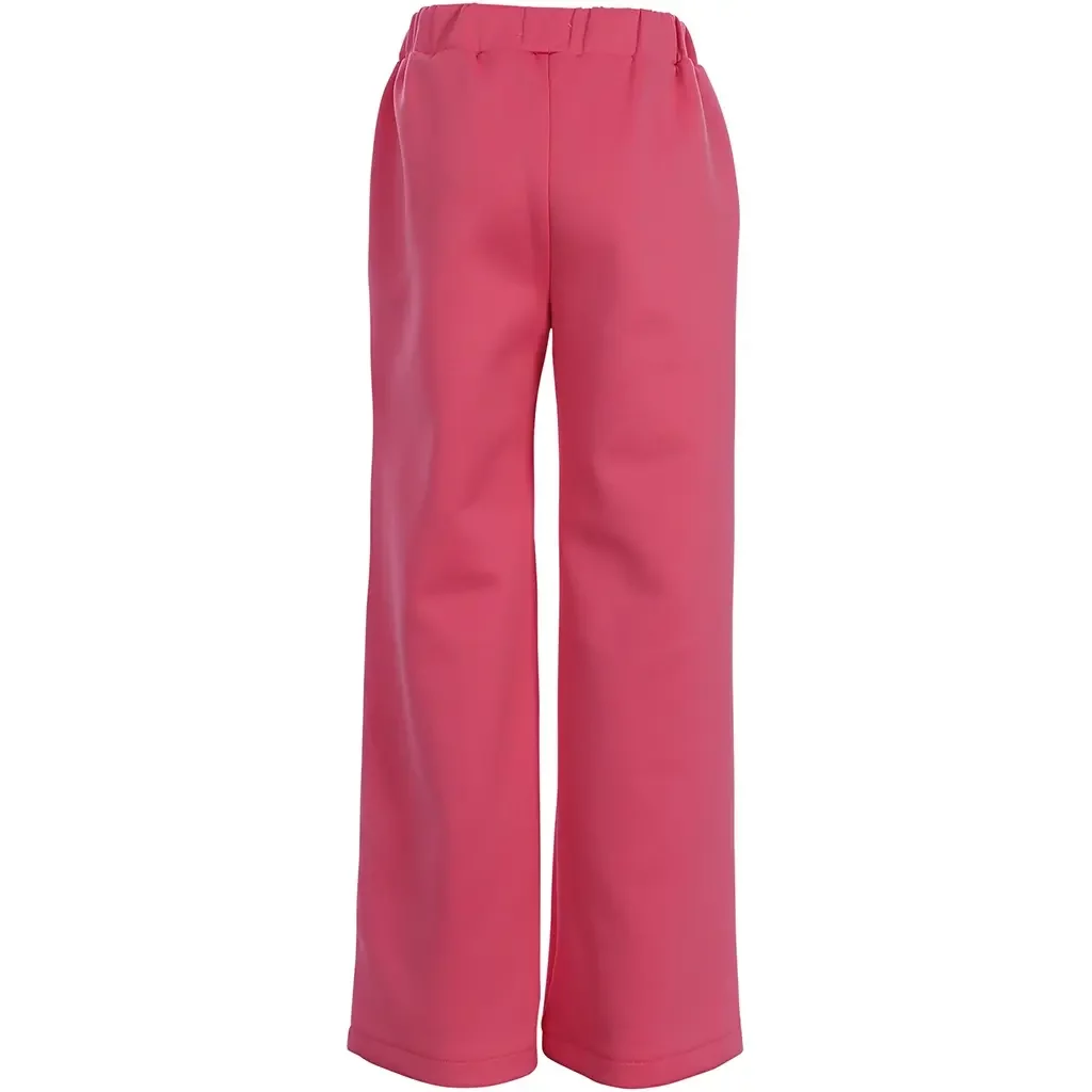 Broek sweat wide fit (bubblegum)