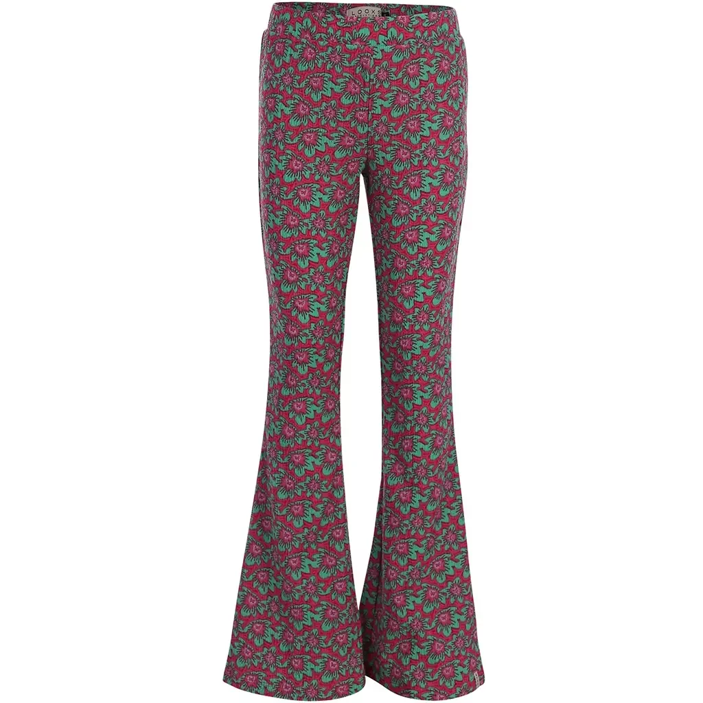 Broek flared (cheeta)