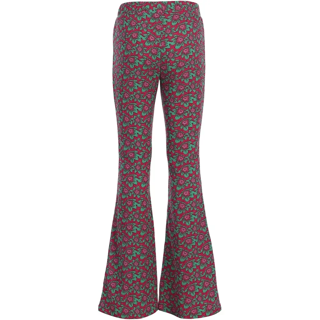 Broek flared (cheeta)