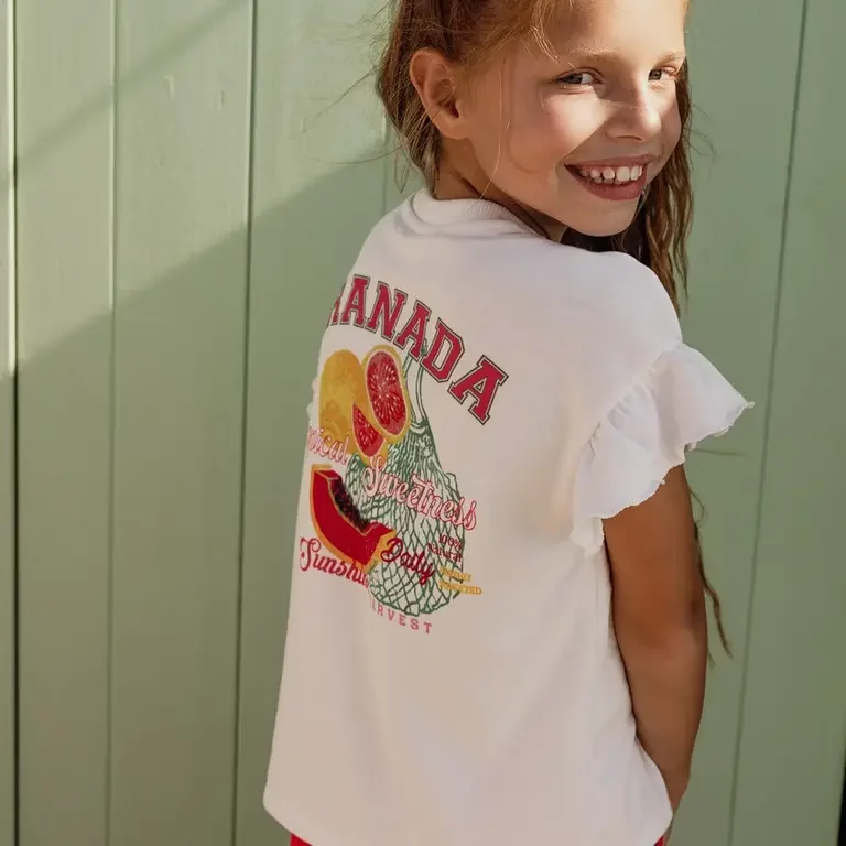 T-shirt Backprint (soft white)