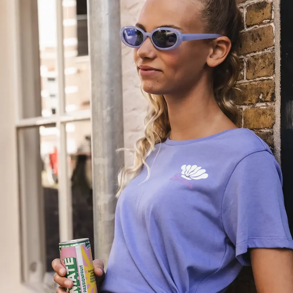 T-shirt Backprint (lavender)