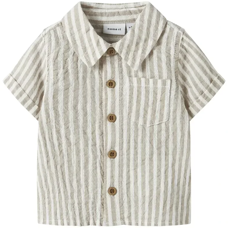 Overhemd Fedenis (chateau gray/cloud dancer)