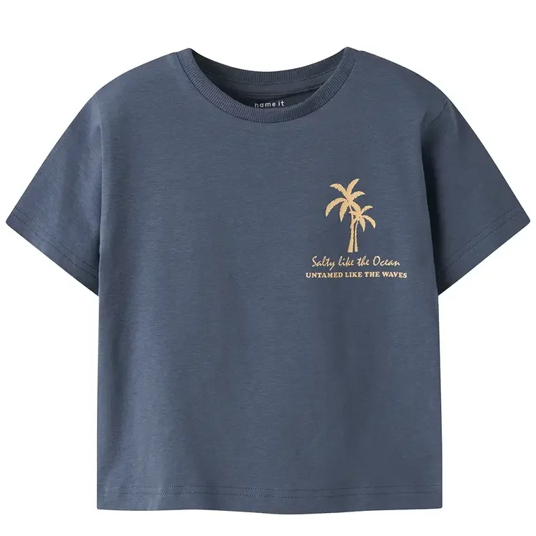 T-shirt Flom (vintage indigo)