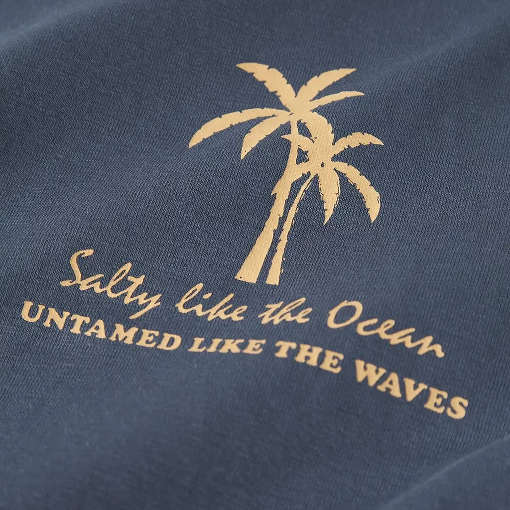 T-shirt Flom (vintage indigo)