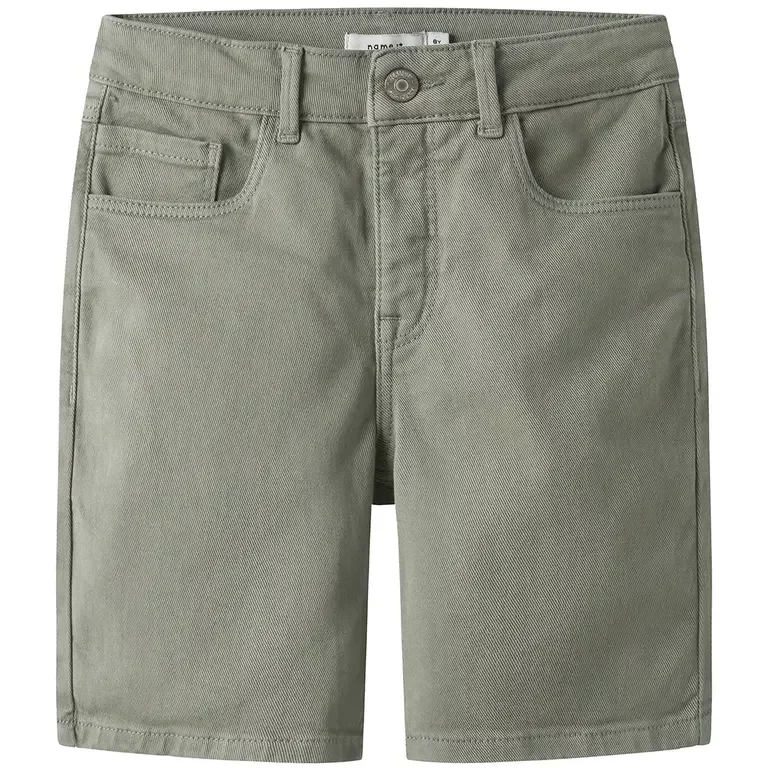 Korte broek twill STRAIGHT Ryan (shadow)