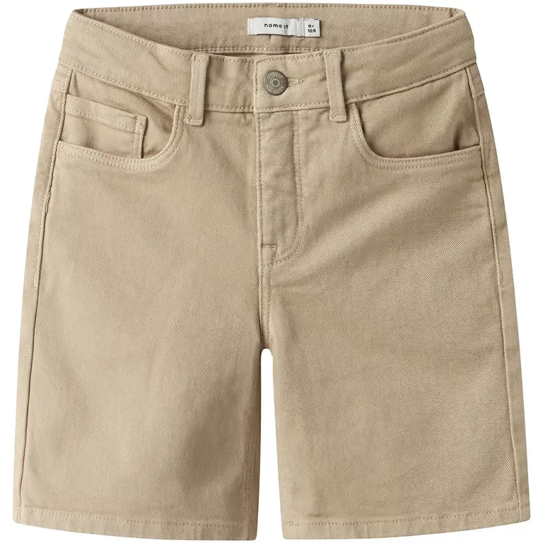 Korte broek twill STRAIGHT Ryan (irish cream)