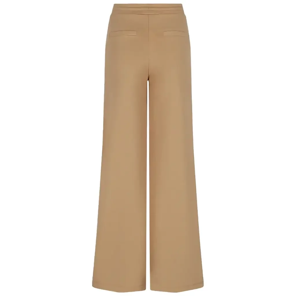 Broek Sylvie palazzo (animal brown)