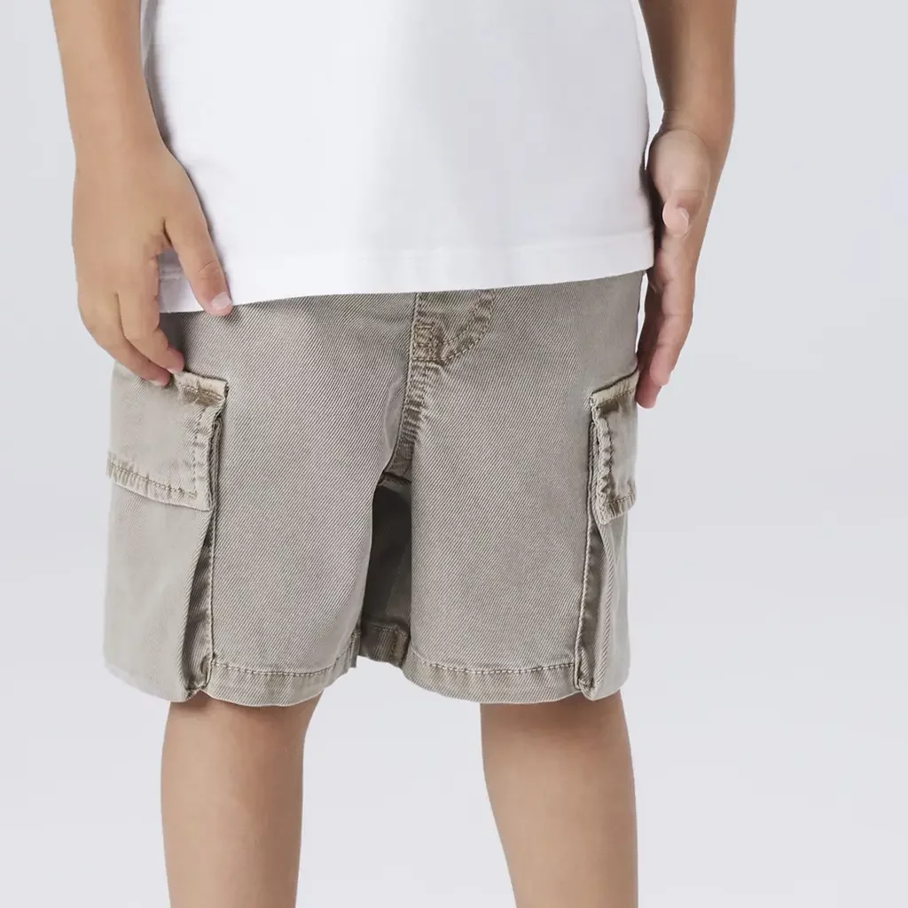 Korte broek cargo BAGGY Ben (chinchilla)