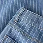 Name It Jeans WIDE LEG streep Rose (medium blue denim stripes)