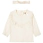 Dirkje Blouse met haarbandje (off-white)