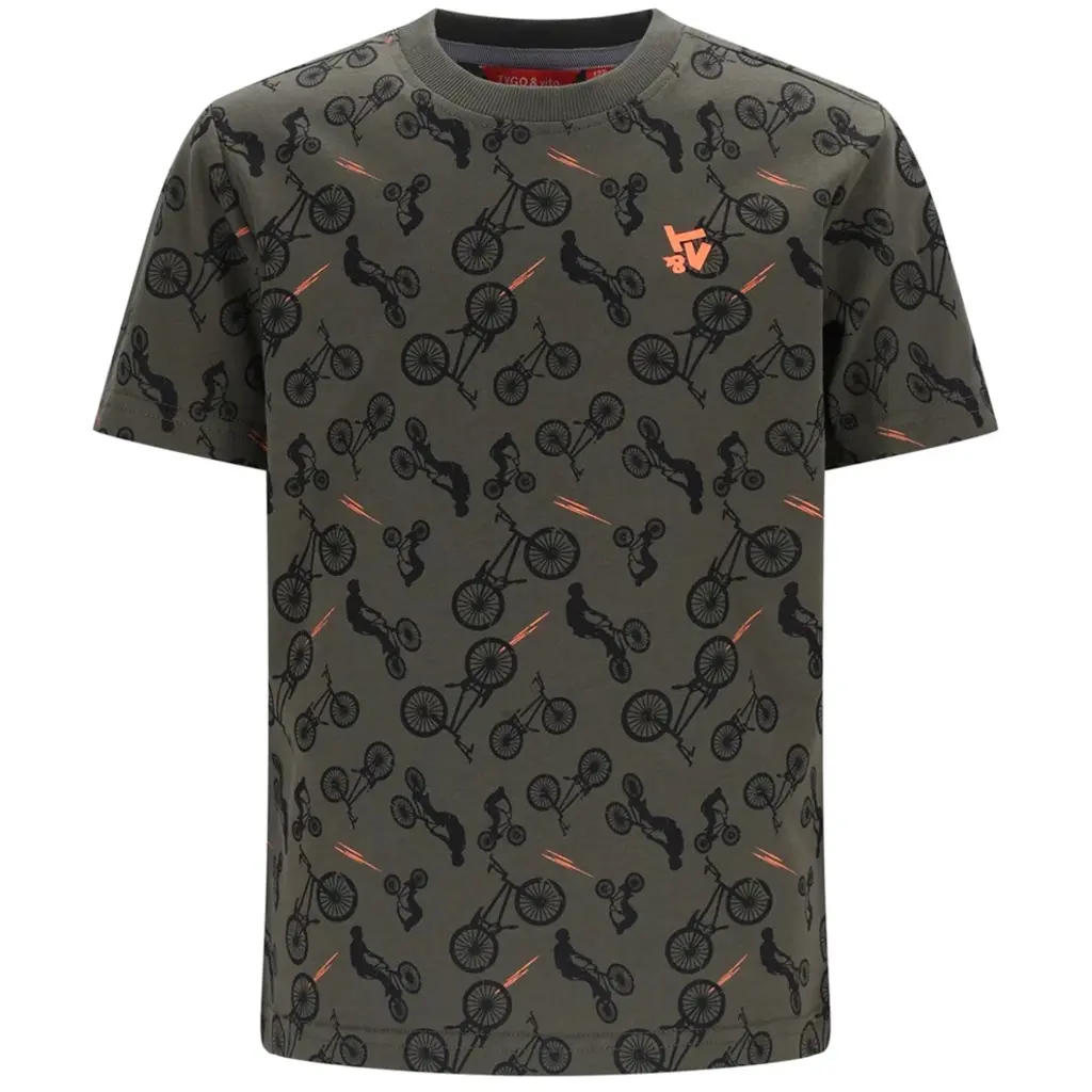 T-shirt Thijs (olive)