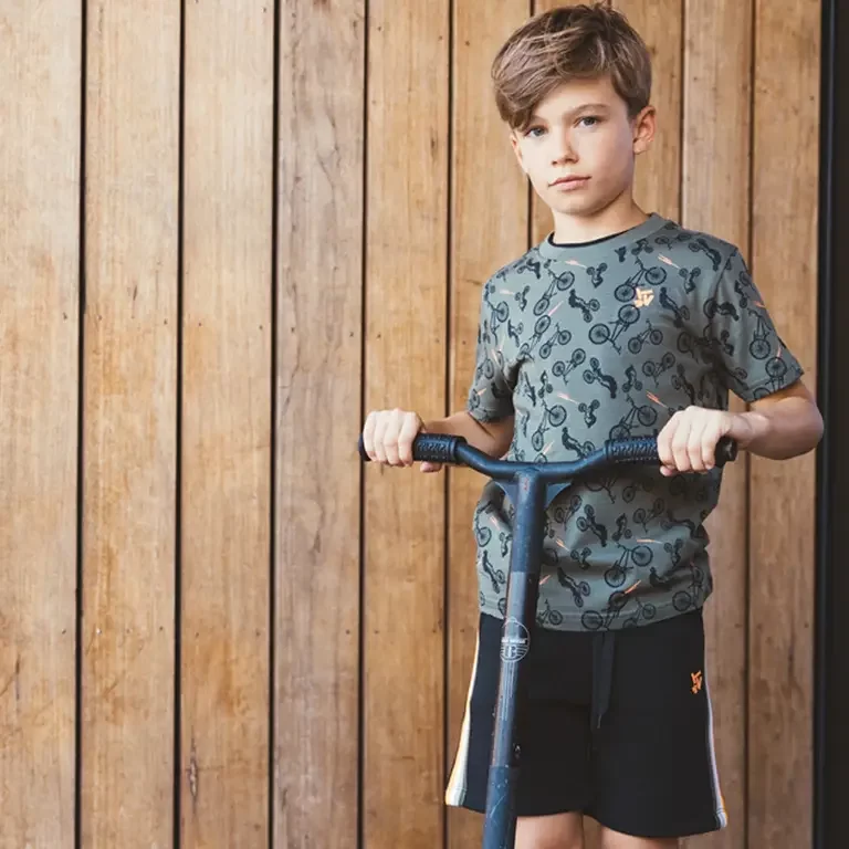 T-shirt Thijs (olive)