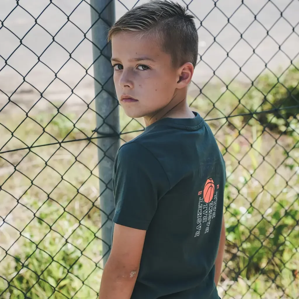 T-shirt Dylan (storm green)