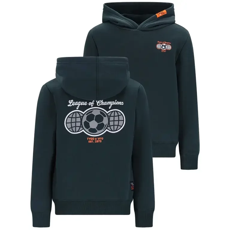 Trui hoodie Hank (storm green)