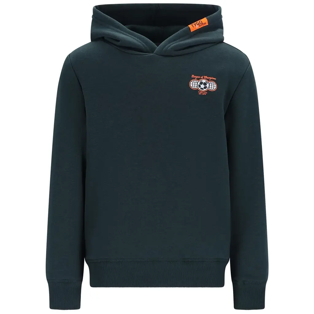 Trui hoodie Hank (storm green)