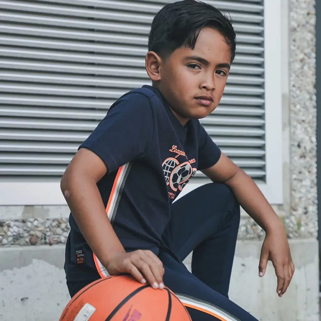 T-shirt Wessel (navy)