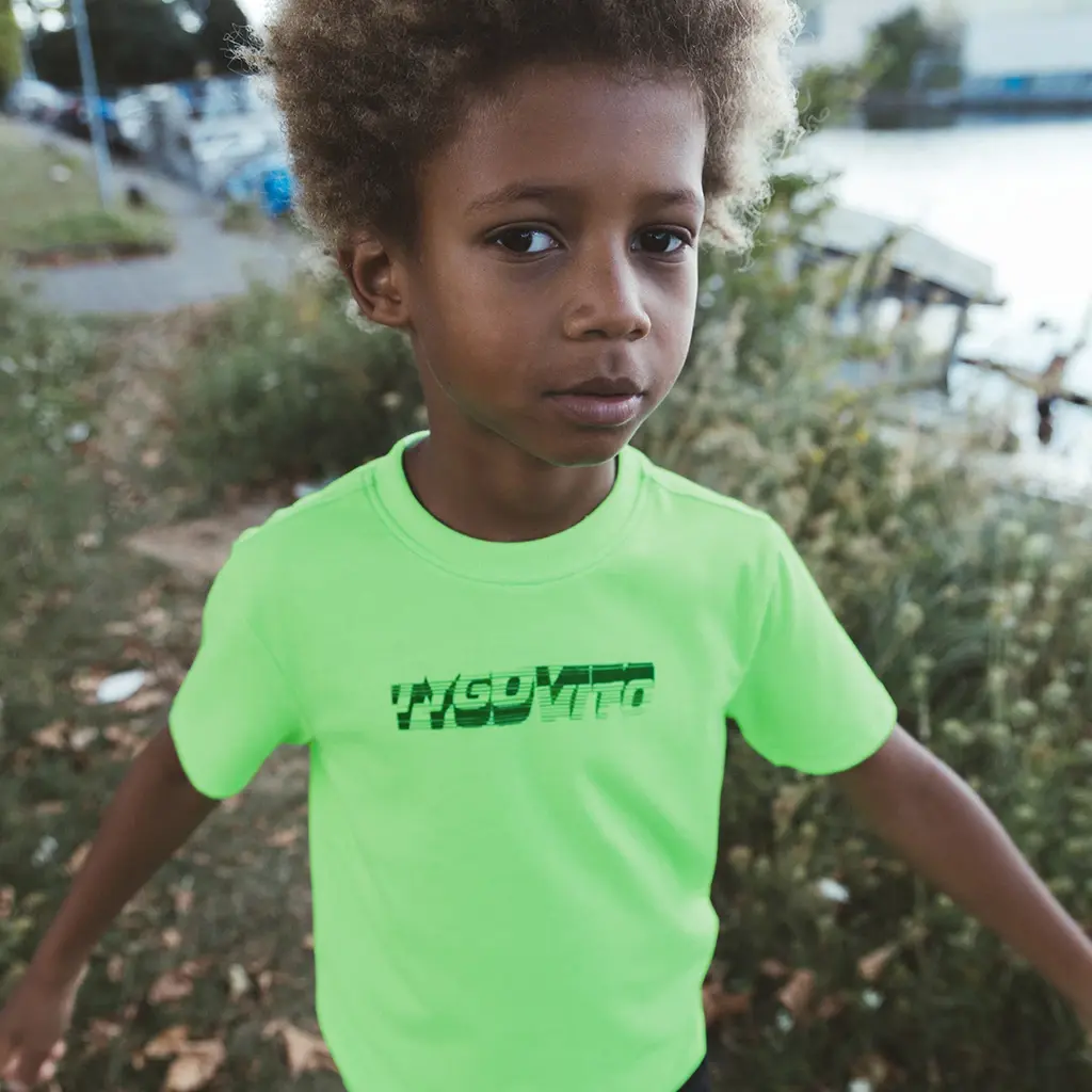 T-shirt James (green gecko)