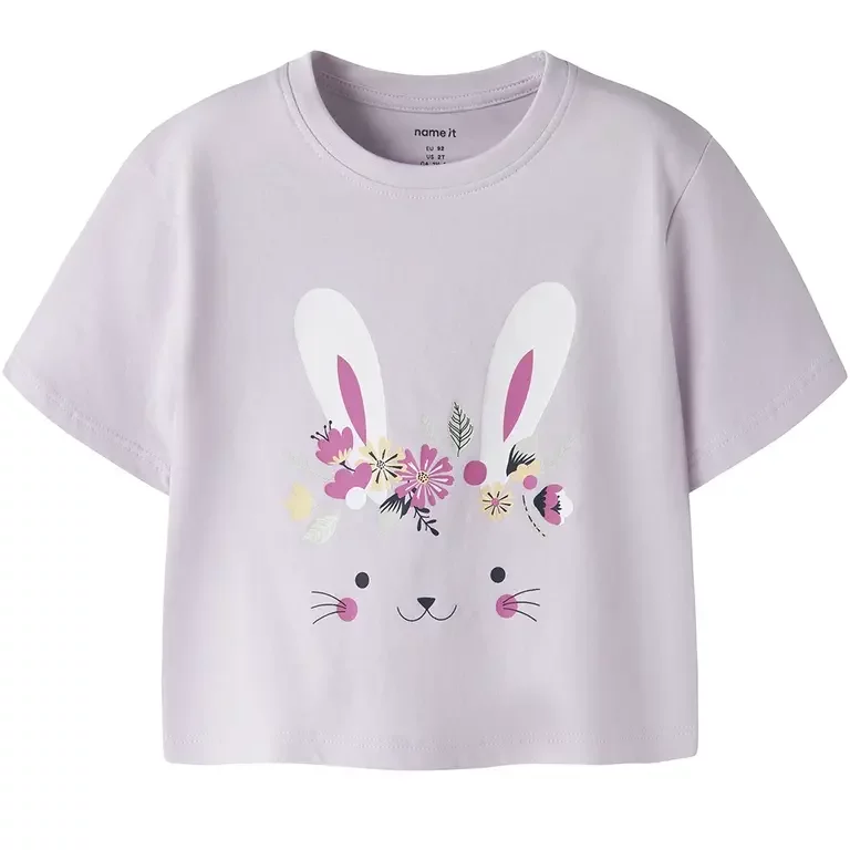 T-shirt LOOSE FIT Vilinse (lavender fog bunny)