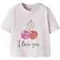 Name It T-shirt LOOSE FIT Vilinse (cradle pink cherry love)