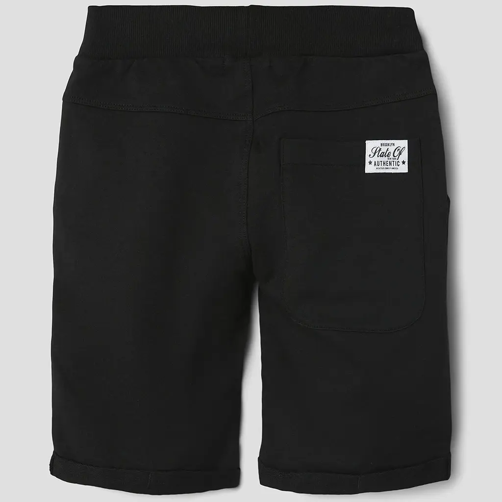 Korte broek sweat Vermo (black)