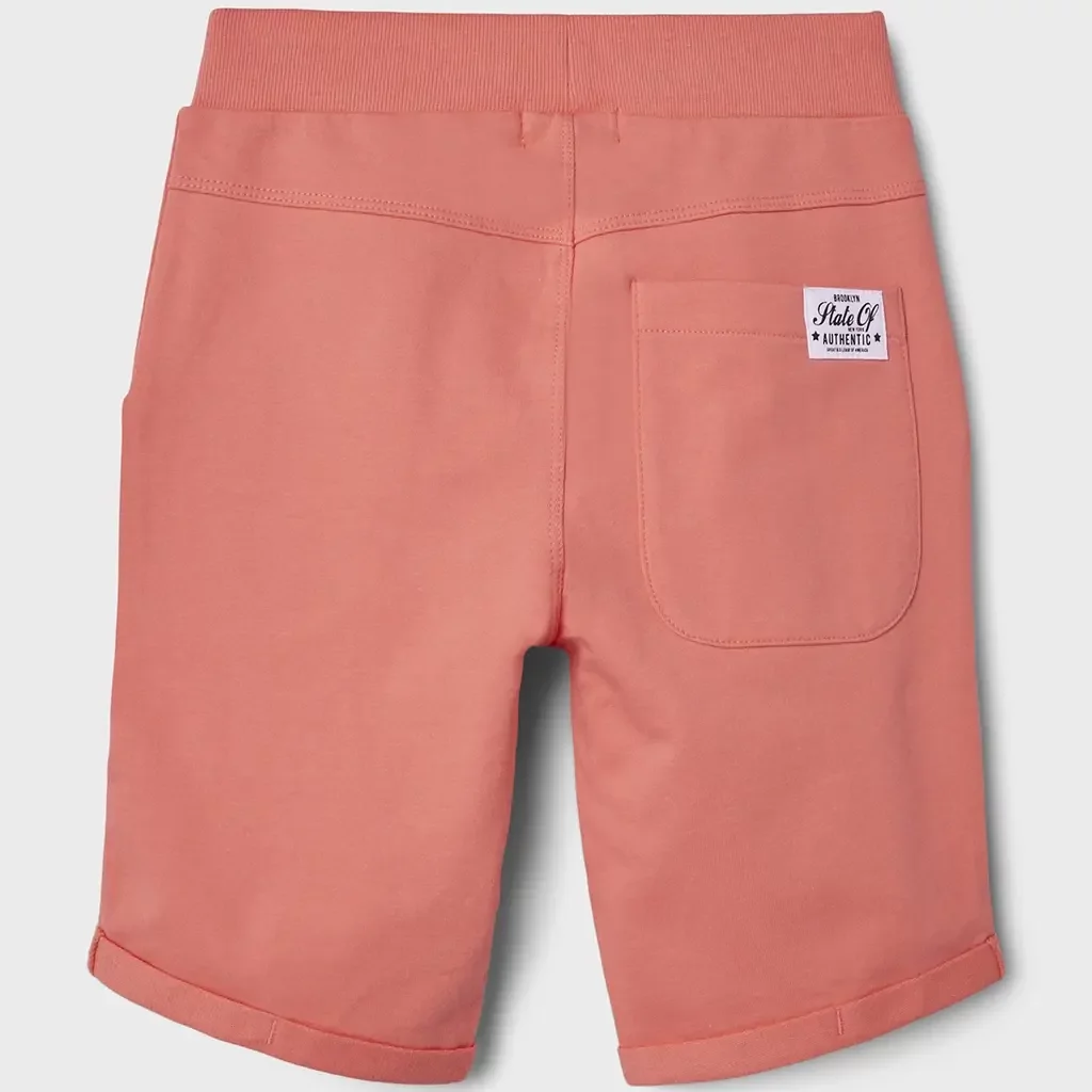 Korte broek sweat Vermo (peach echo)