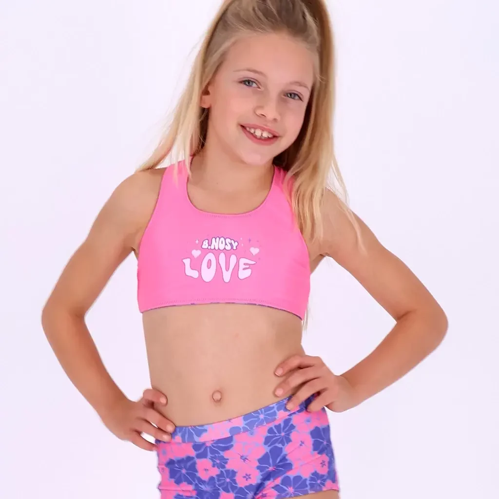 Bikini Winona REVERSIBLE (Cheery Flower)