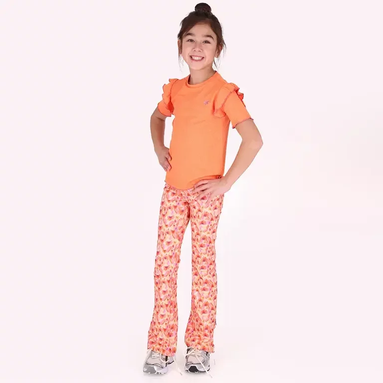 Broek Phoebe flared (summer flower)