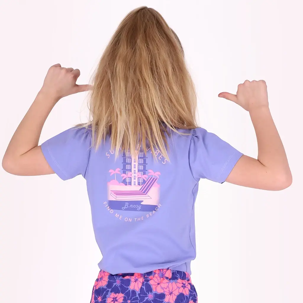 T-shirt Tammy (deep periwinkle)