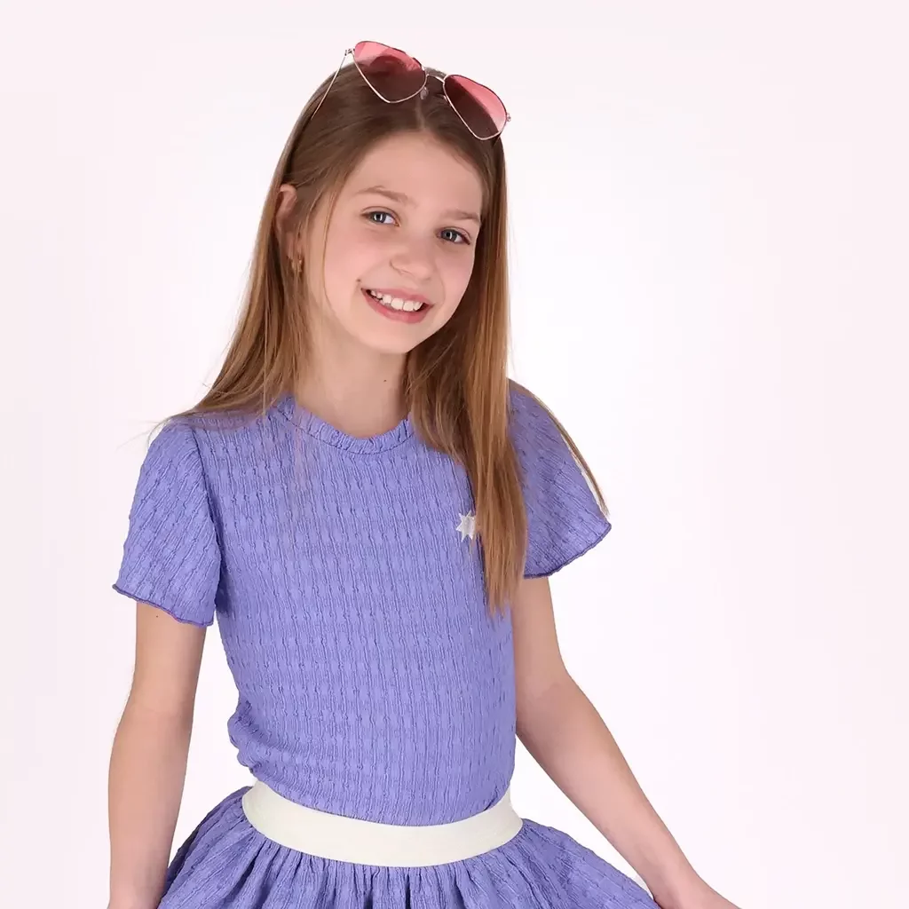 Top Tiffany (deep periwinkle)