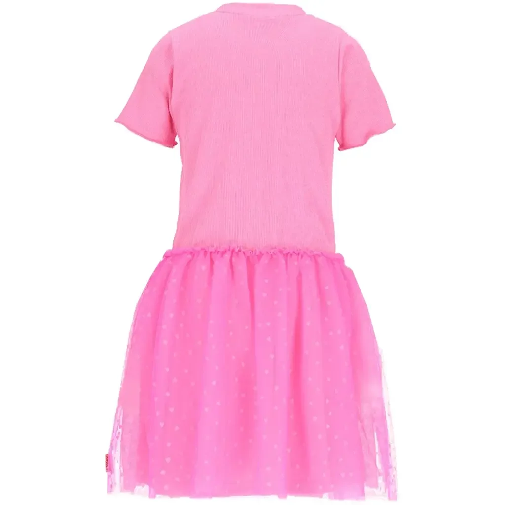 Jurk Dolly (fluor pink)