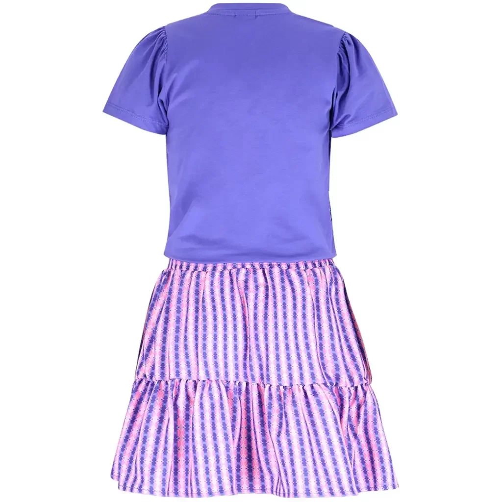 Jurk Dunya (blue iris)