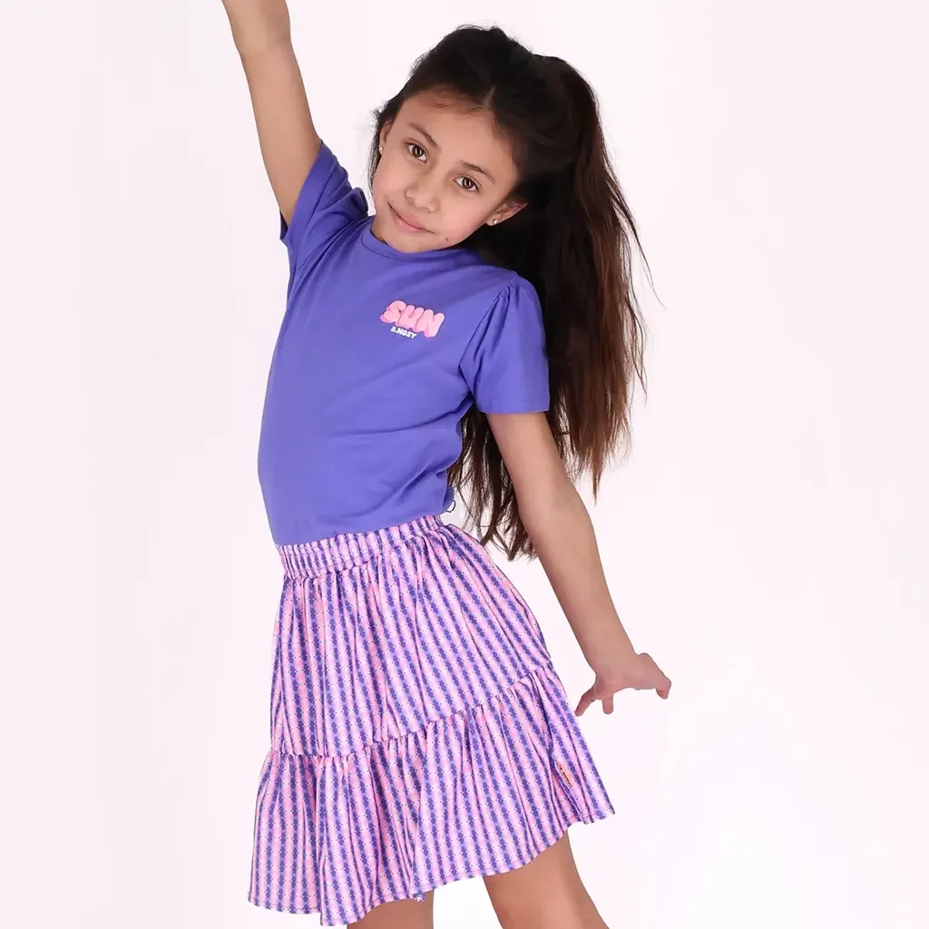 Jurk Dunya (blue iris)