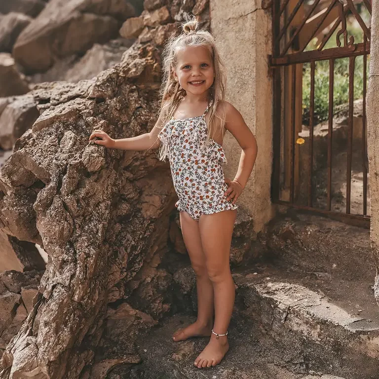 Badpak Pomme Flower (white swan)