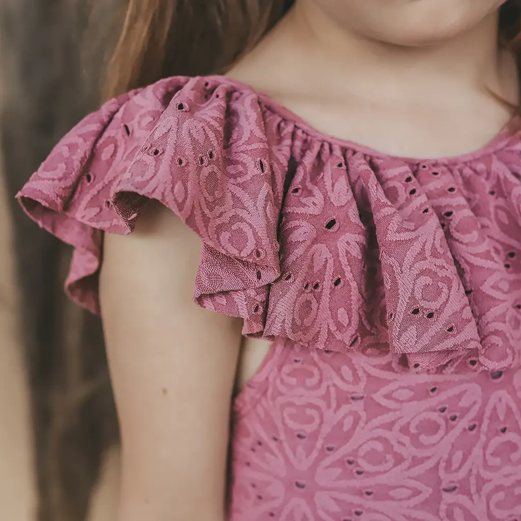 Badpak Broderie (dusky orchid)