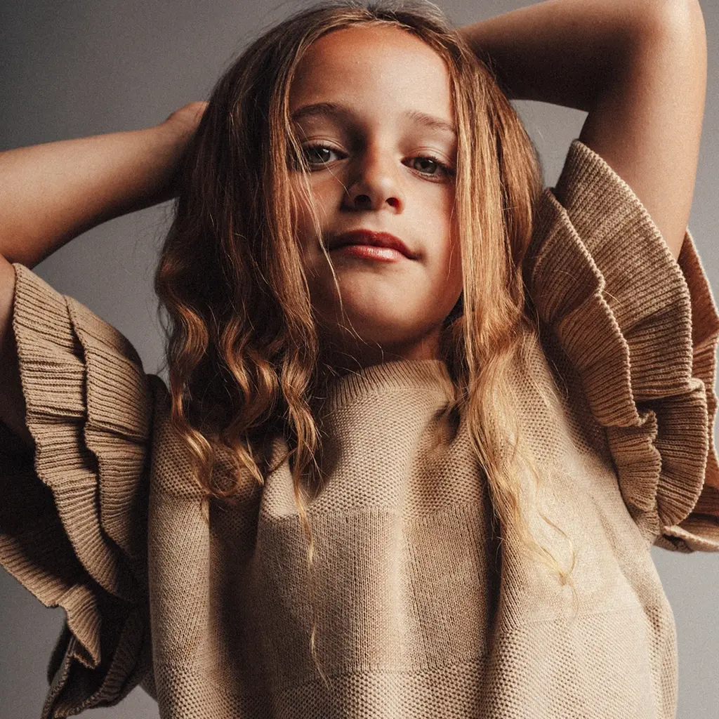 T-shirt Louise (taupe melange)