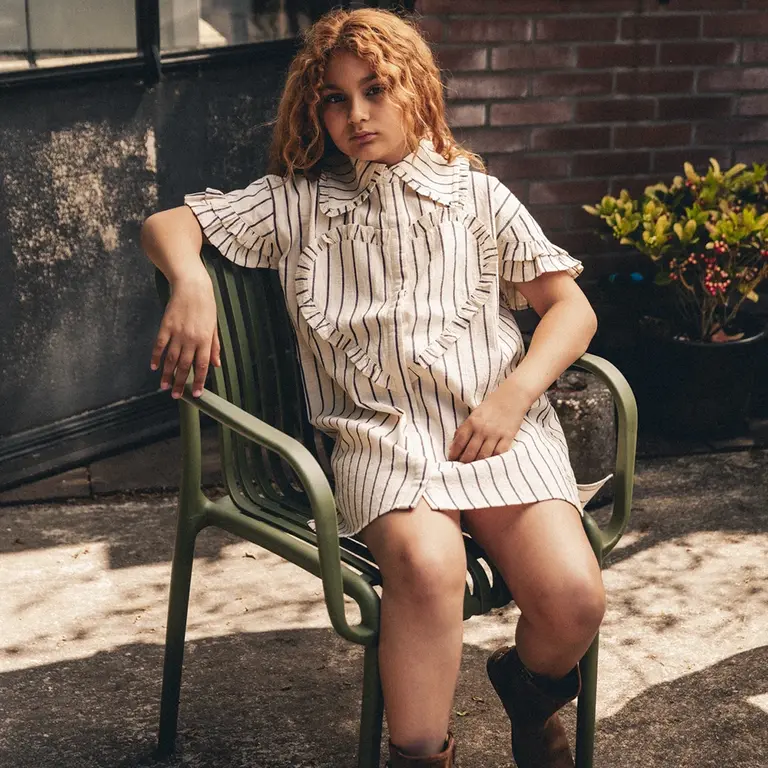 Jurk Larah (lavender-grey)