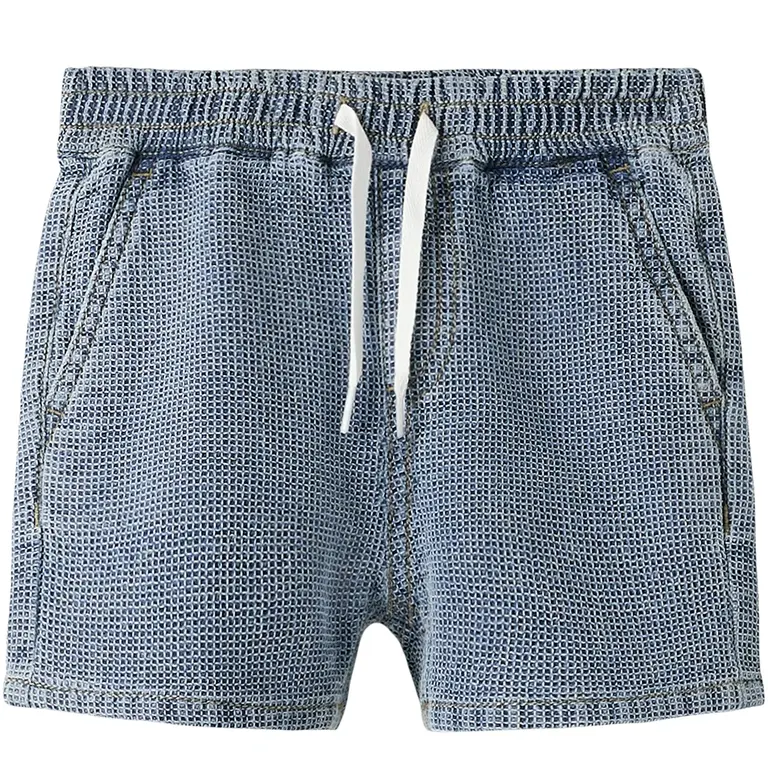 Jog jeans korte broek Ryan (medium blue denim)