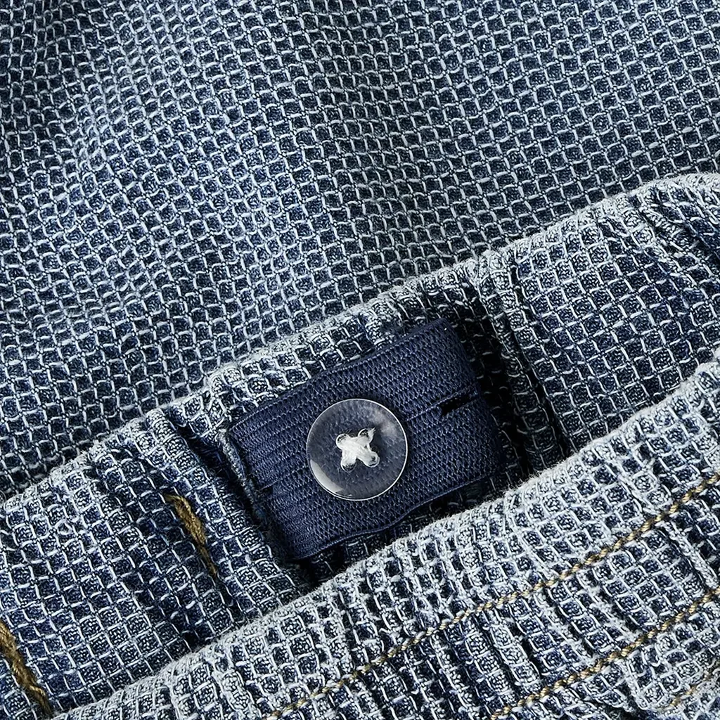 Jog jeans korte broek Ryan (medium blue denim)