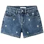 Name It Korte spijkerbroek REGULAR FIT Bella (medium blue bleached denim daisy)