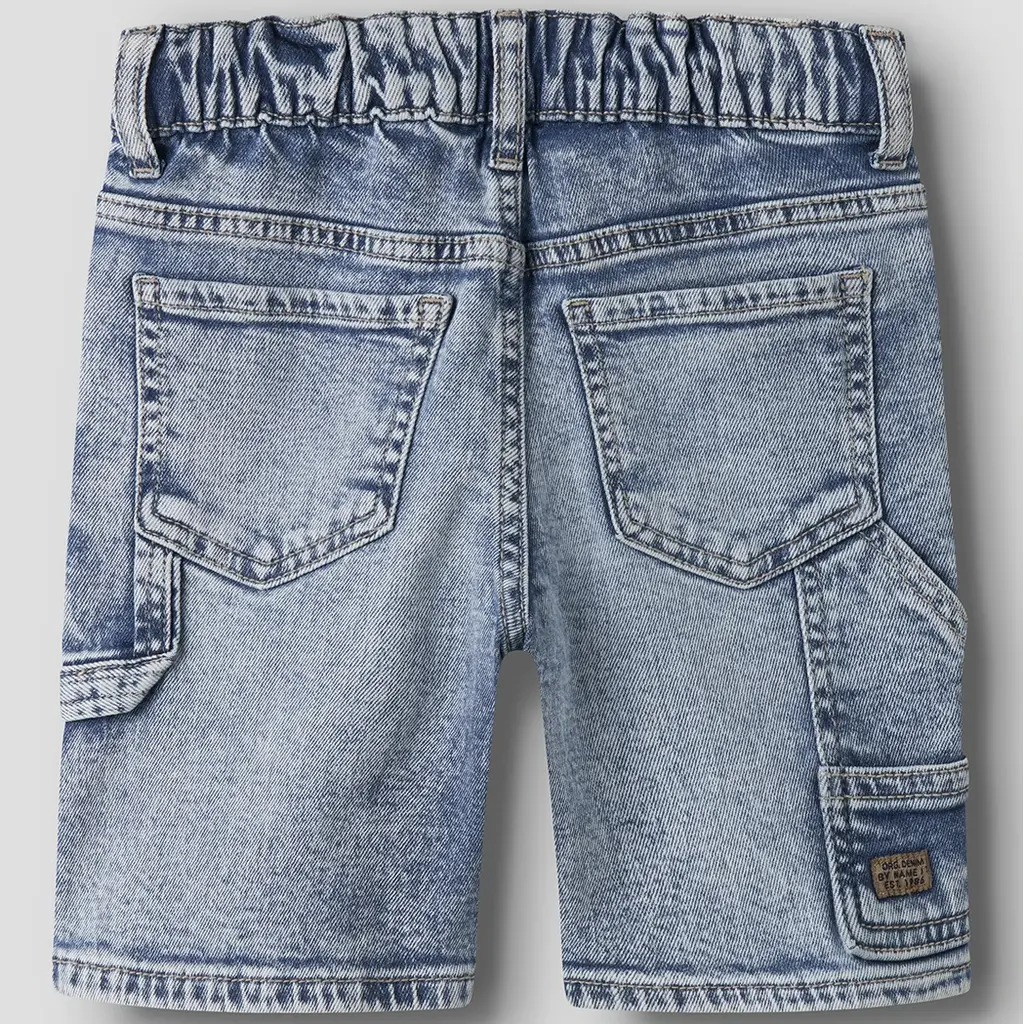 Korte broek bermuda jeans LOOSE FIT Ben (light blue denim)