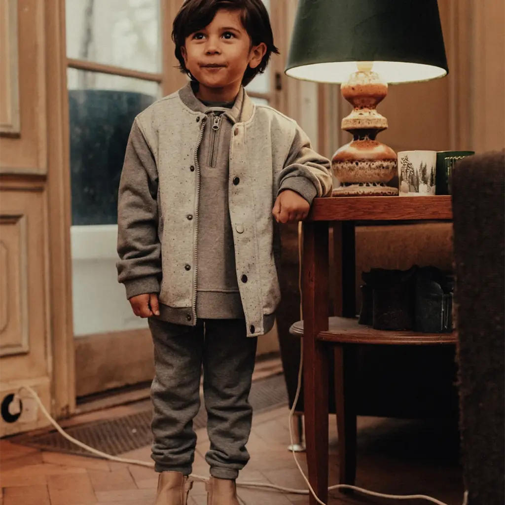 Broek Mutrux (grey melange multicolor)