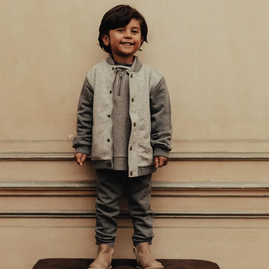 Broek Mutrux (grey melange multicolor)