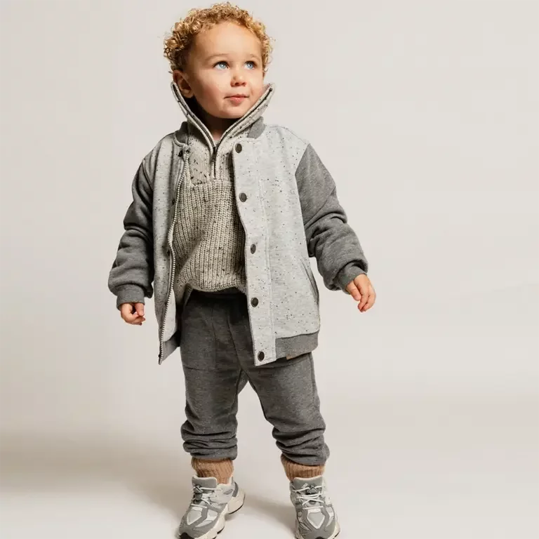 Broek Mutrux (grey melange multicolor)