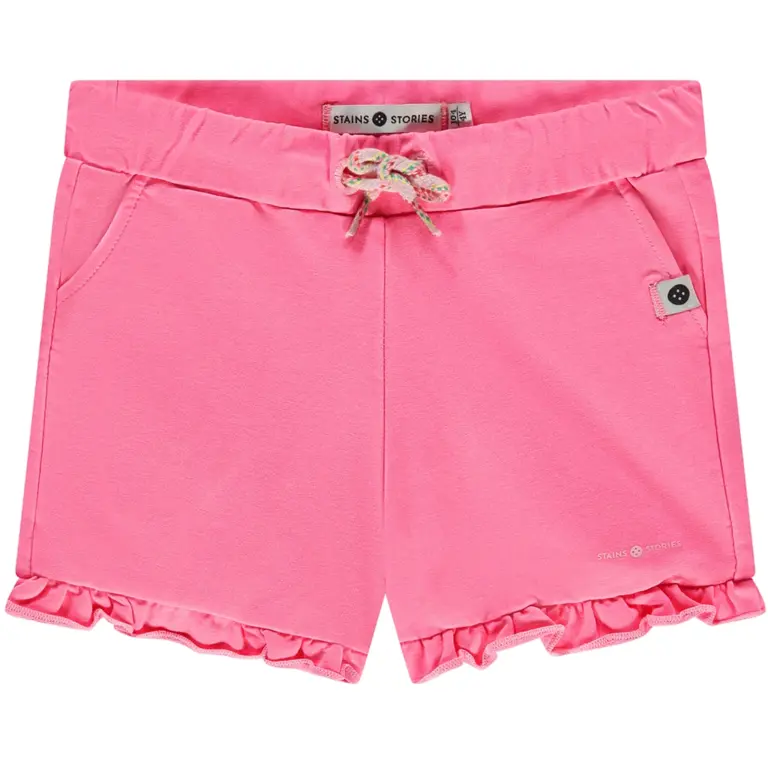 Korte broek (neon pink)