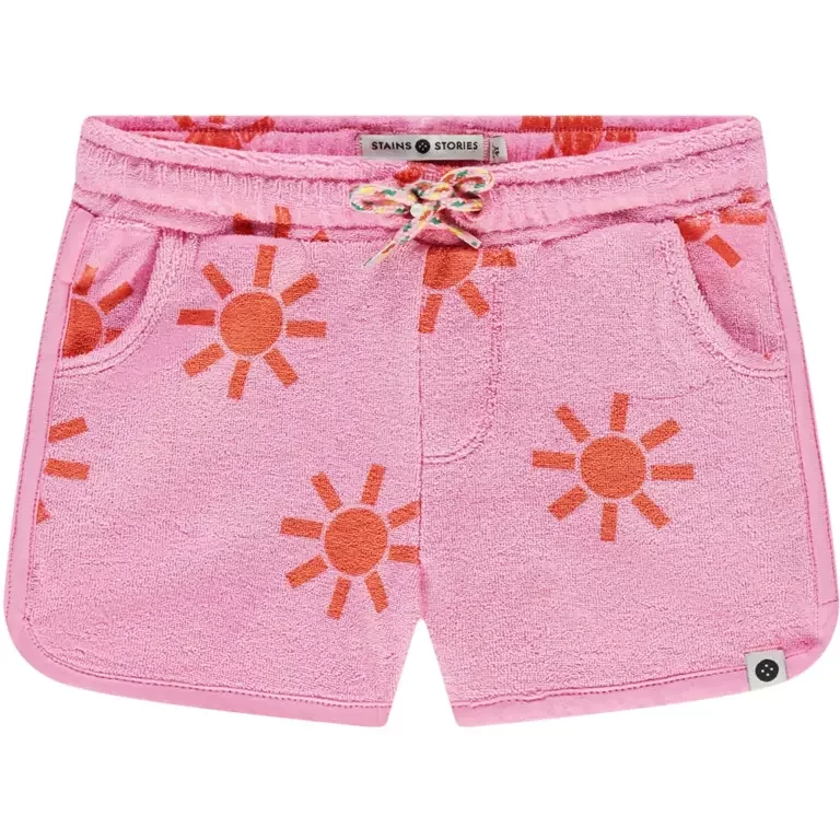 Korte broek (neon pink)