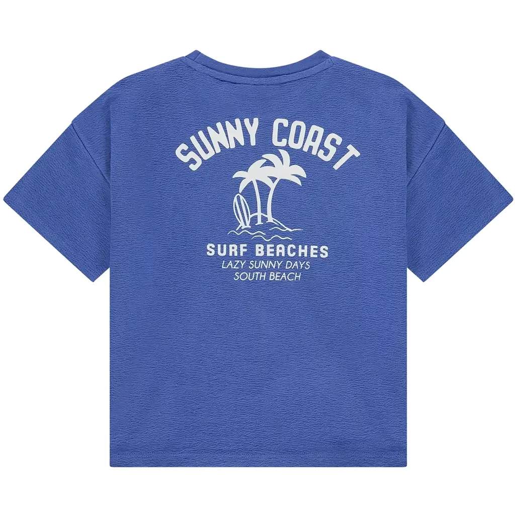 T-shirt backprint (royal)