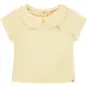 A Tiny Story T-shirtje met kraagje ajour (buttercup)