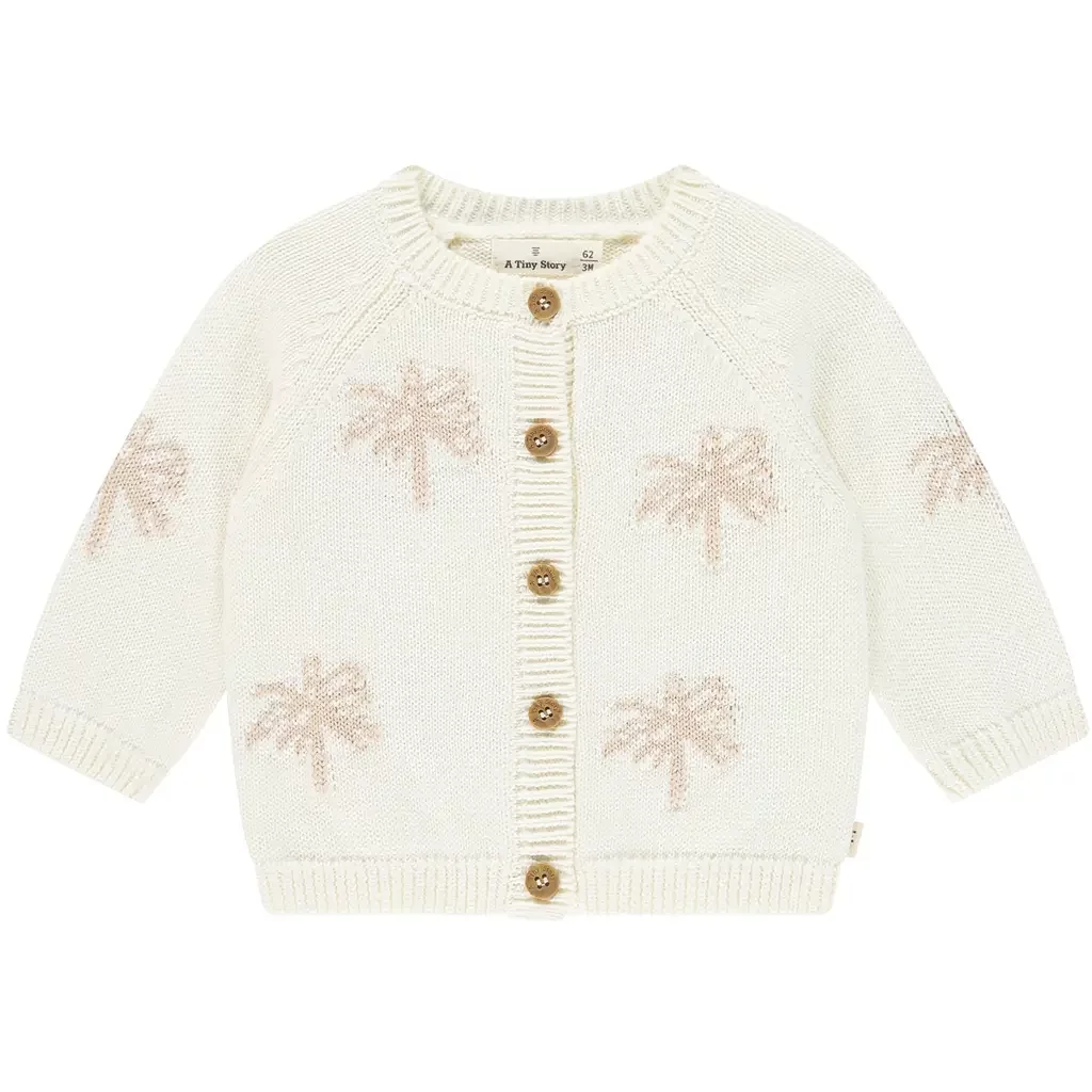 Gebreid vestje (ecru)