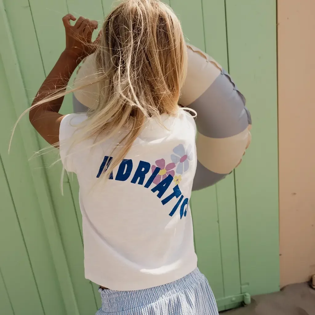 T-shirt backprint (soft white)